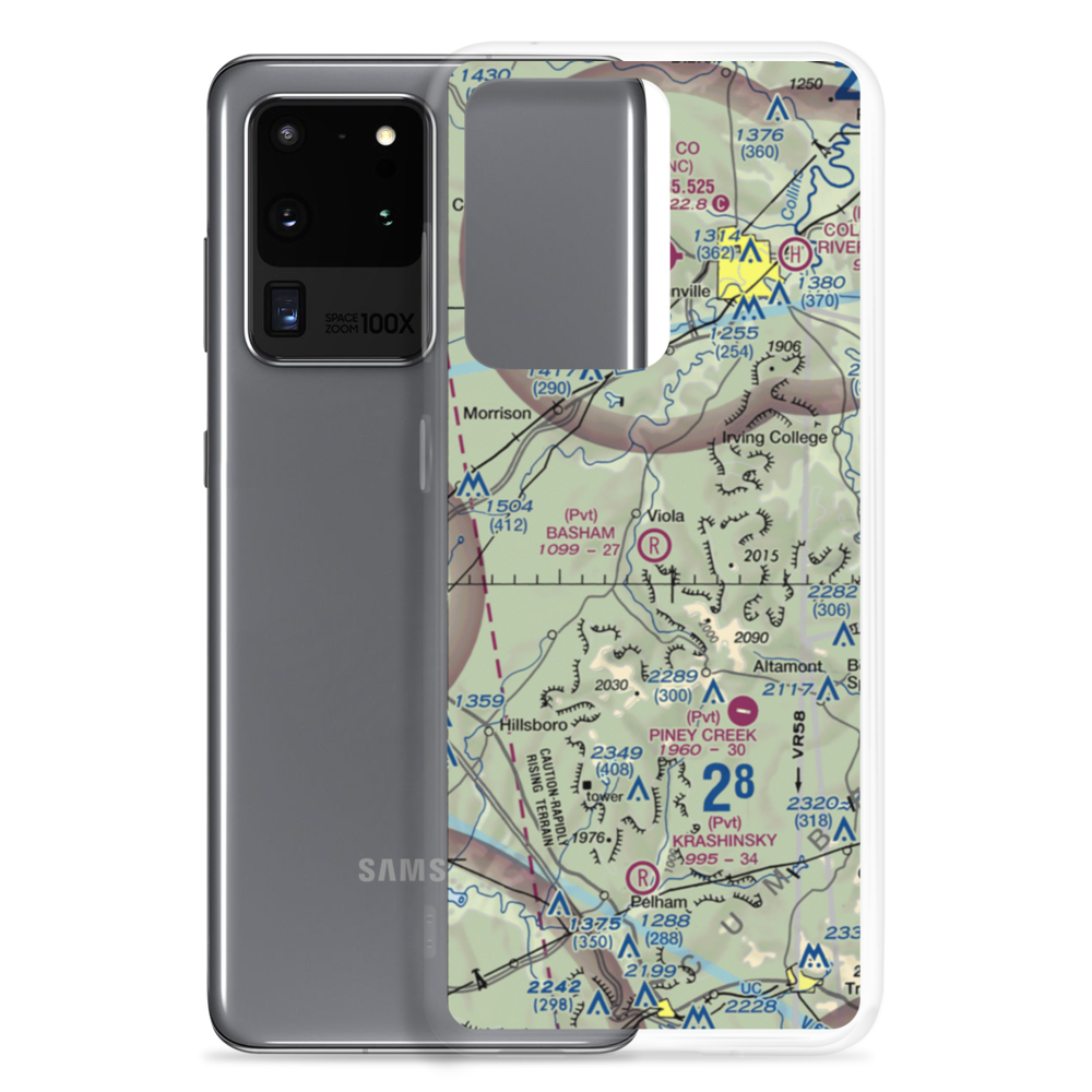 Basham Field (66TN) VFR Sectional Samsung Case Samsung Galaxy S20 Ultra model shown