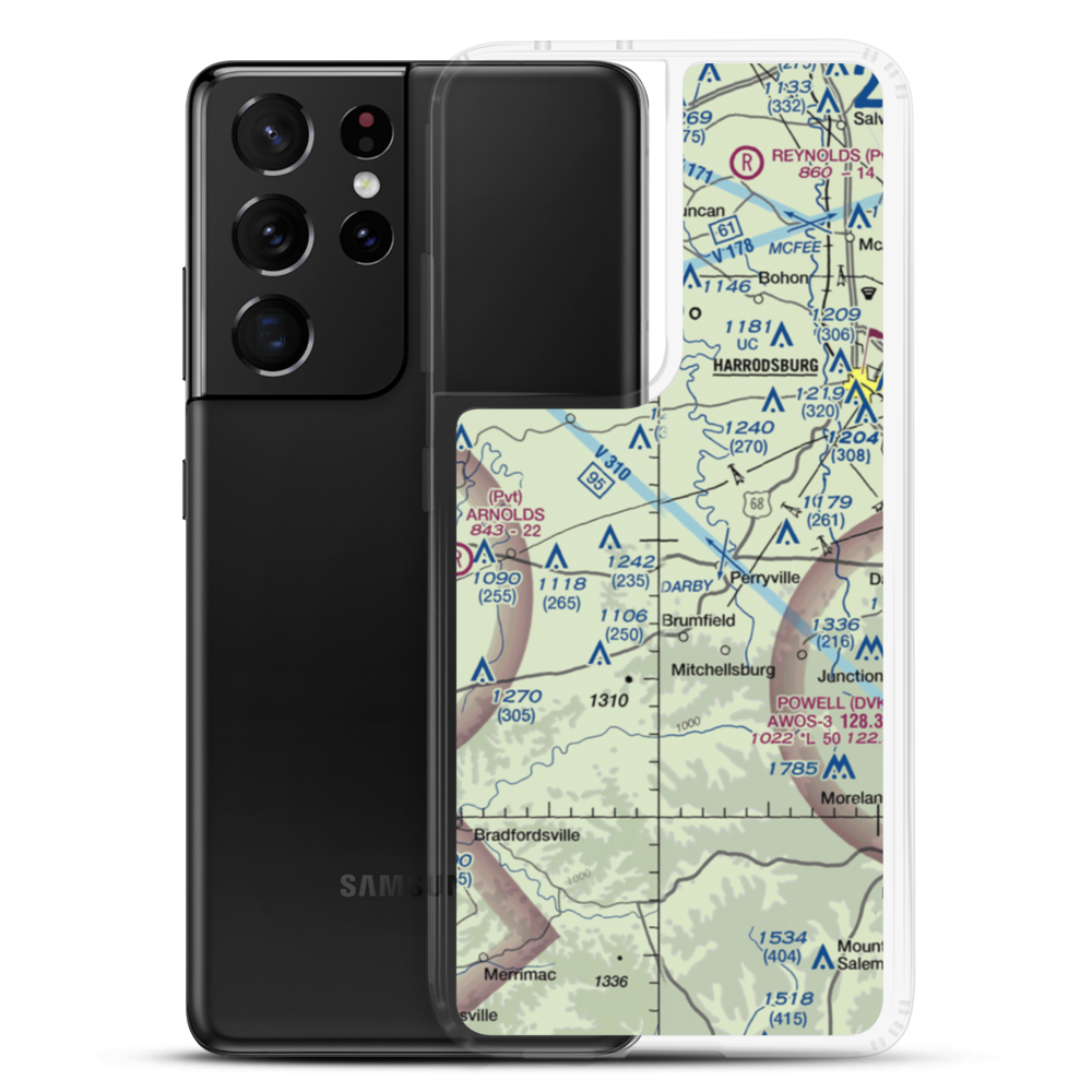 Battle Field (8KY3) VFR Sectional Samsung Case Samsung Galaxy S21 Ultra model shown