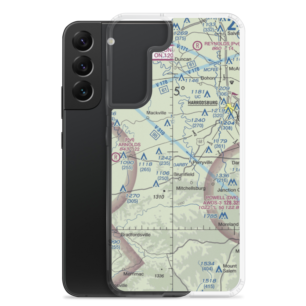 Battle Field (8KY3) VFR Sectional Samsung Case Samsung Galaxy S22 Plus model shown