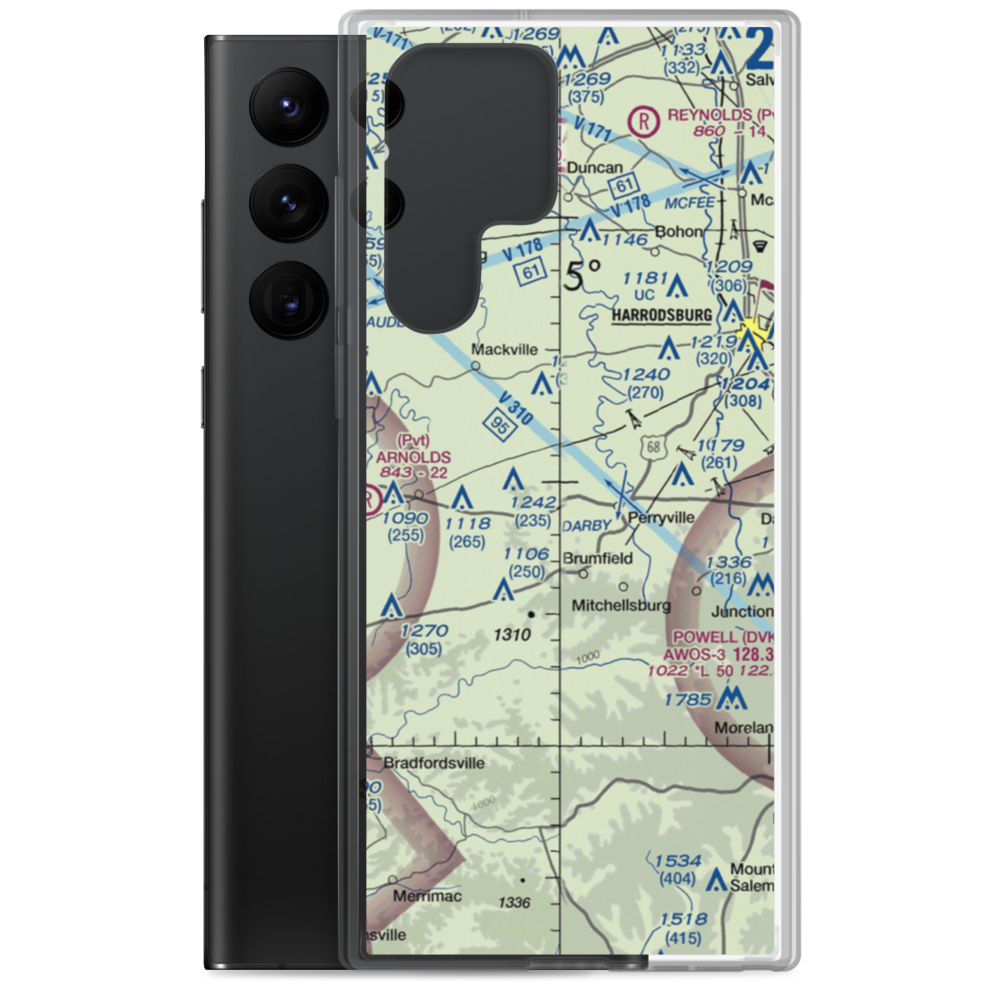 Battle Field (8KY3) VFR Sectional Samsung Case Samsung Galaxy S22 Ultra model shown