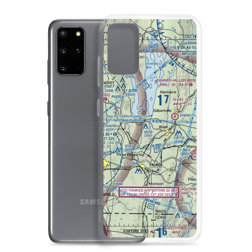 Beaver Lake Seaplane Base (10MA) VFR Sectional Samsung Case Samsung Galaxy S20 Plus model shown