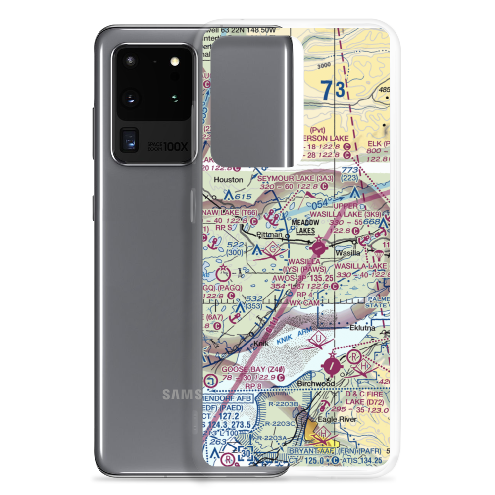 Bechtol Field (56AK) VFR Sectional Samsung Case Samsung Galaxy S20 Ultra model shown