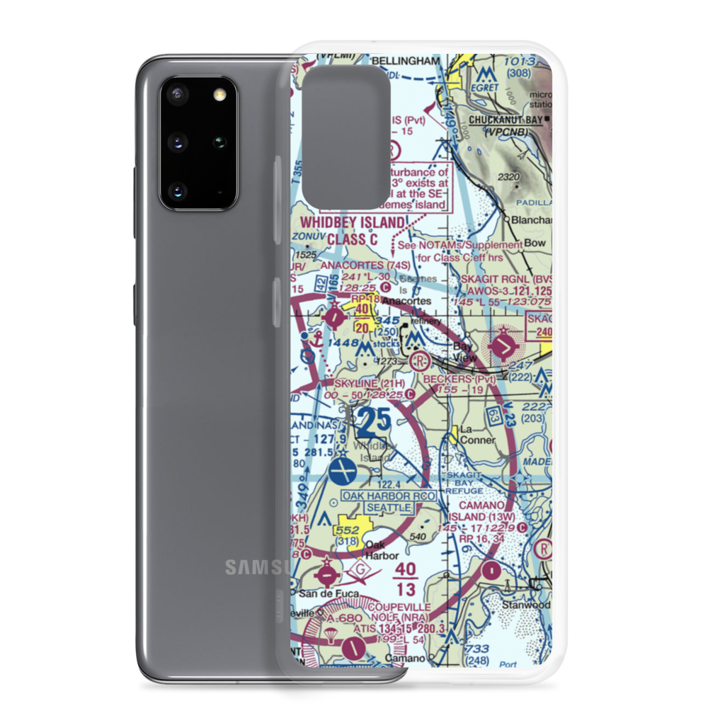 Becker's Landing Airport (WN18) VFR Sectional Samsung Case Samsung Galaxy S20 Plus model shown