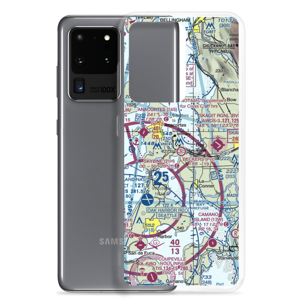 Becker's Landing Airport (WN18) VFR Sectional Samsung Case Samsung Galaxy S20 Ultra model shown