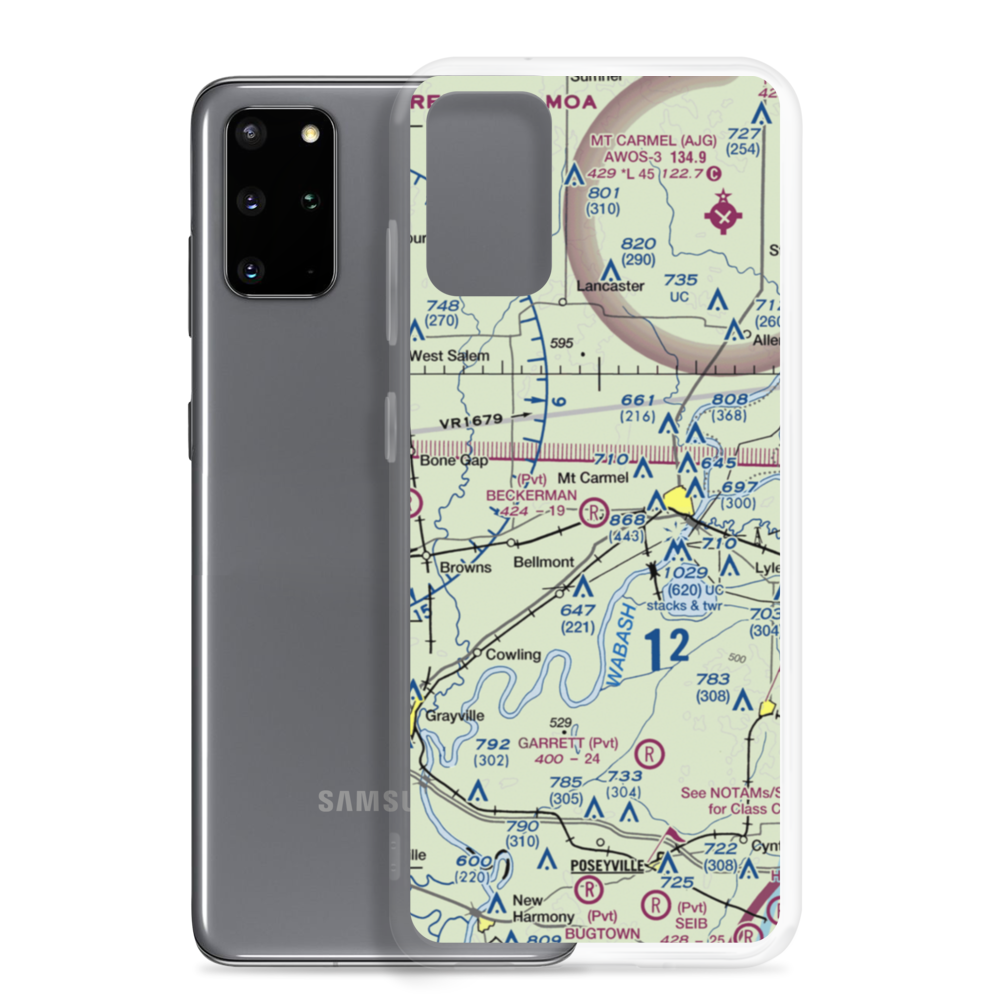 Beckerman Field (5LL0) VFR Sectional Samsung Case Samsung Galaxy S20 Plus model shown