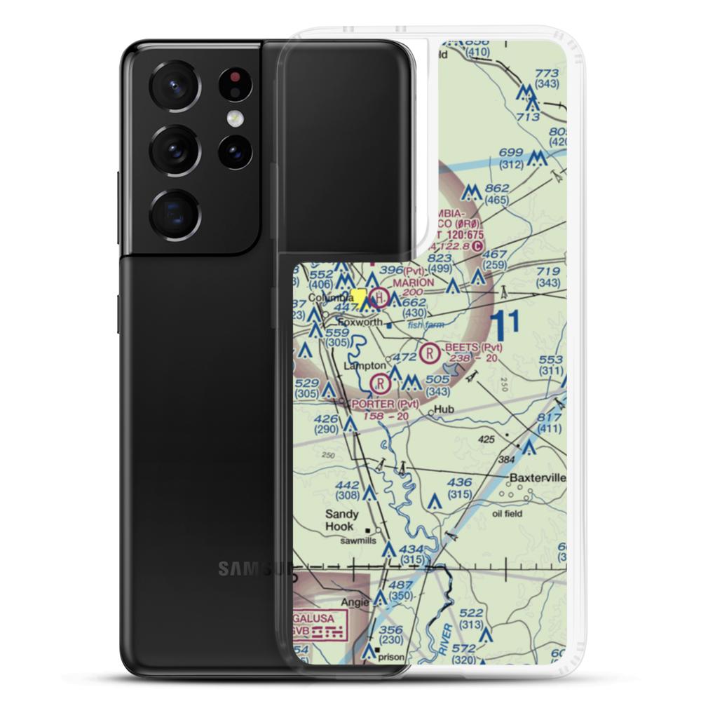 Beets Airport (9MS9) VFR Sectional Samsung Case Samsung Galaxy S21 Ultra model shown