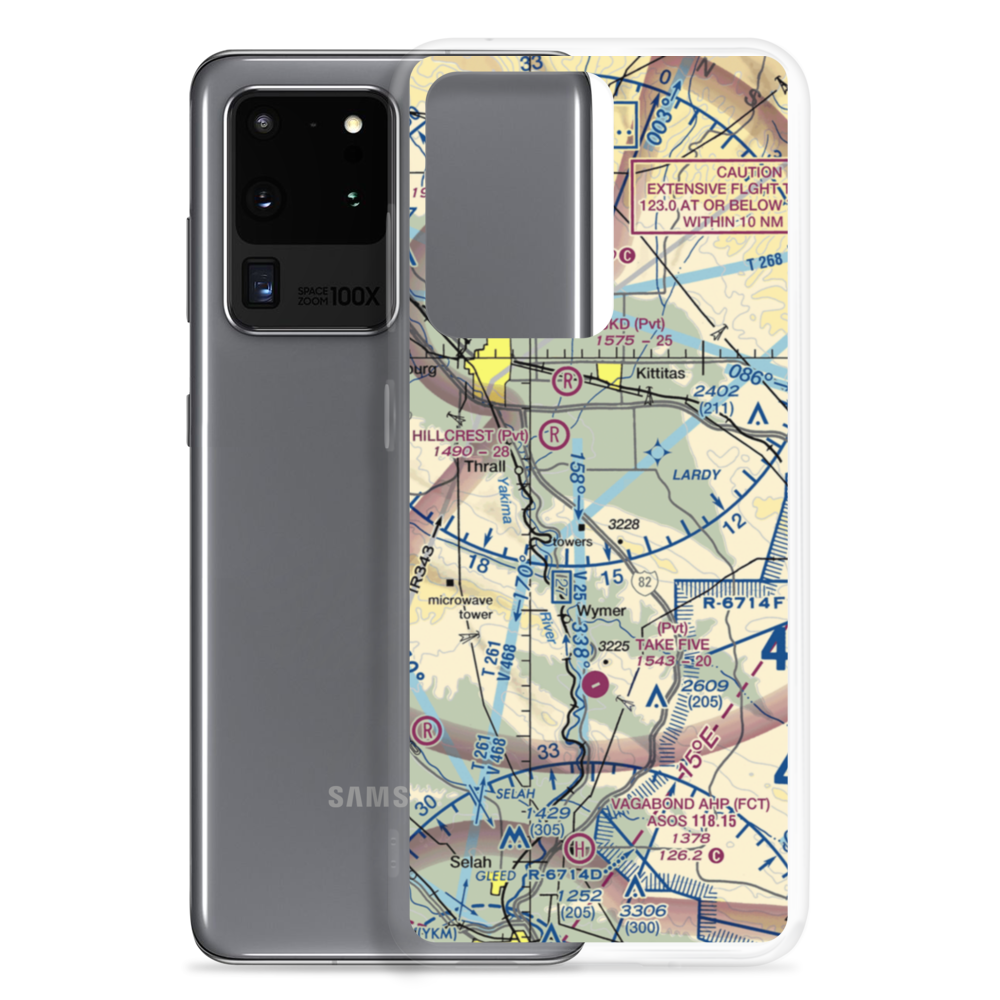 Beiter Airport (96VE) VFR Sectional Samsung Case Samsung Galaxy S20 Ultra model shown