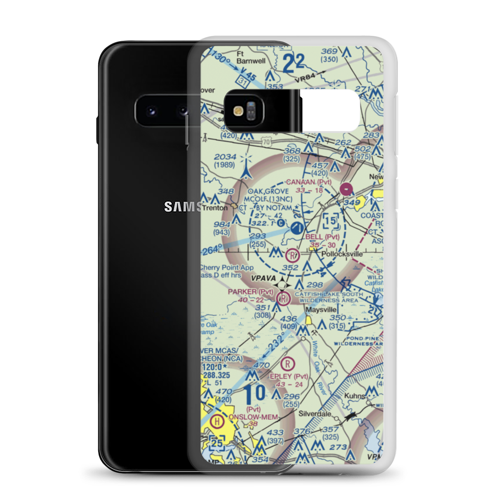 Bell Strip (1NC4) VFR Sectional Samsung Case Samsung Galaxy S10 model shown