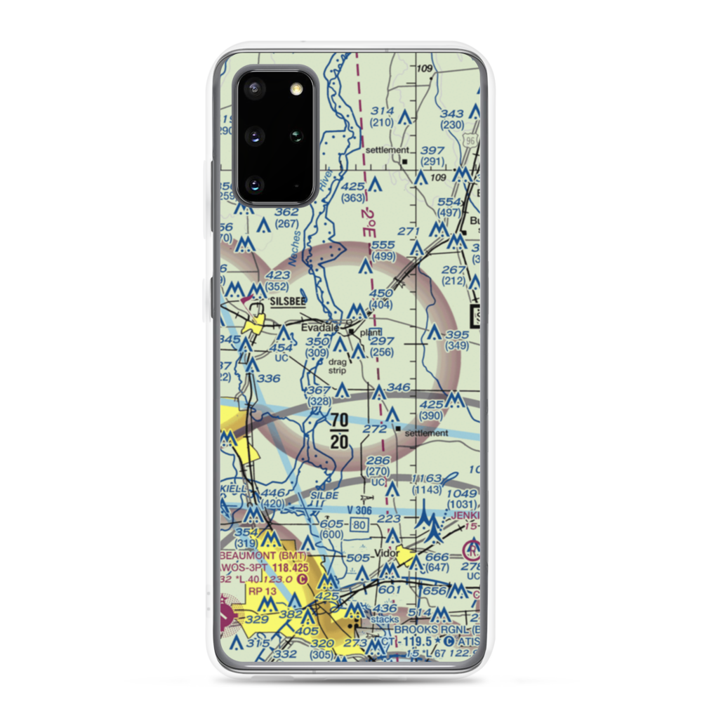 Ben Bruce Memorial Airpark (EVA) VFR Sectional Samsung Case Samsung Galaxy S20 Plus model shown
