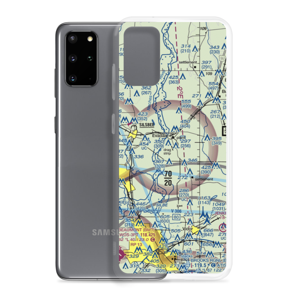 Ben Bruce Memorial Airpark (EVA) VFR Sectional Samsung Case Samsung Galaxy S20 Plus model shown