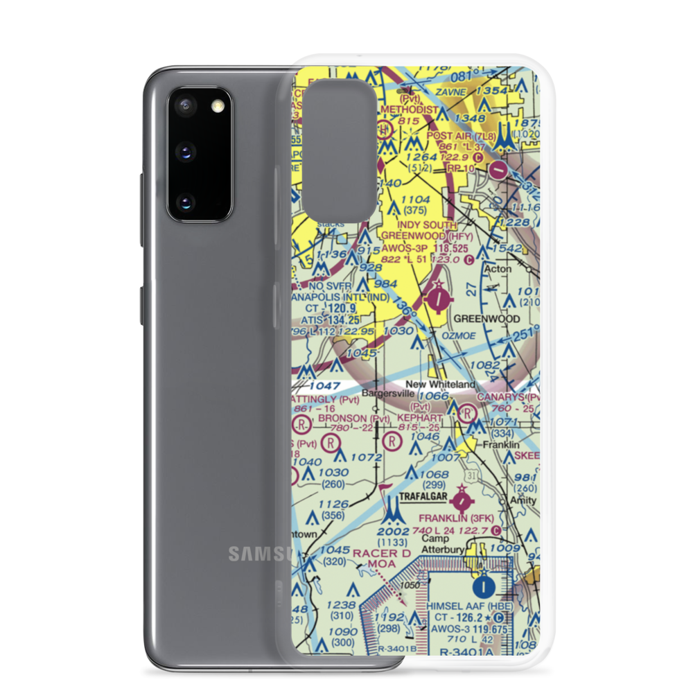 Berry Field (2IN9) VFR Sectional Samsung Case Samsung Galaxy S20 model shown