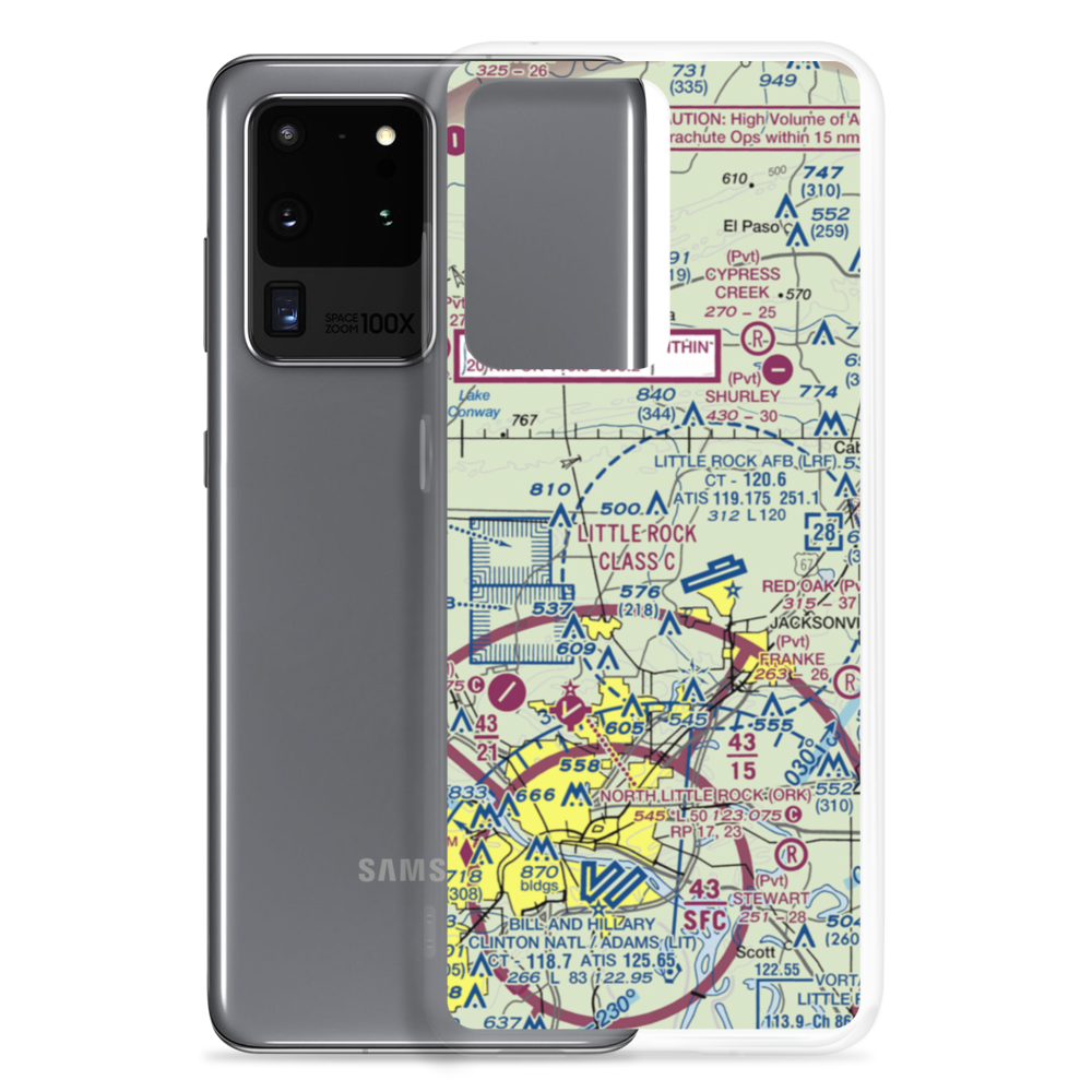Bethal Airport (US-0151) VFR Sectional Samsung Case Samsung Galaxy S20 Ultra model shown