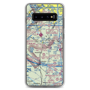 Big 'T' Airport (64GA) VFR Sectional Samsung Case