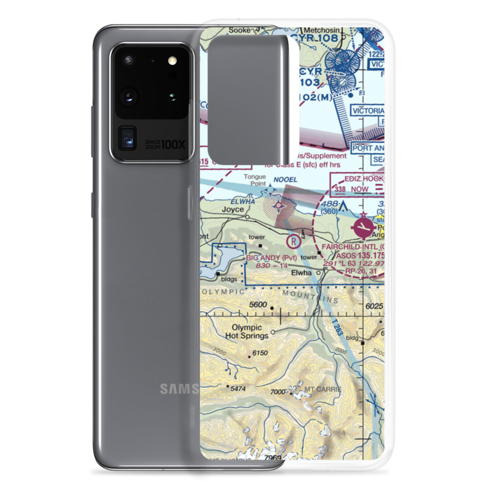 Big Andy Airport (7WA0) VFR Sectional Samsung Case Samsung Galaxy S20 Ultra model shown