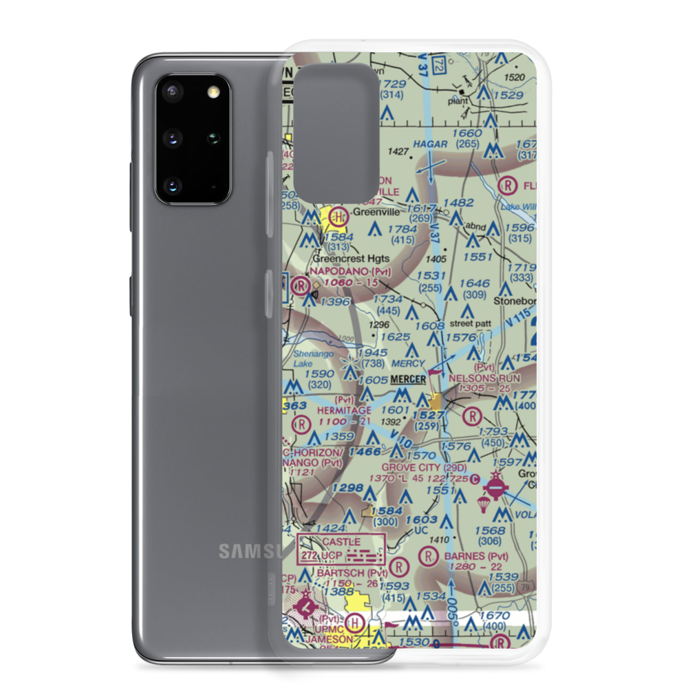 Big Bend Airport (US-0120) VFR Sectional Samsung Case Samsung Galaxy S20 Plus model shown