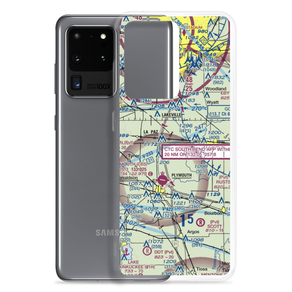 Birkey Private Airport (3II8) VFR Sectional Samsung Case Samsung Galaxy S20 Ultra model shown