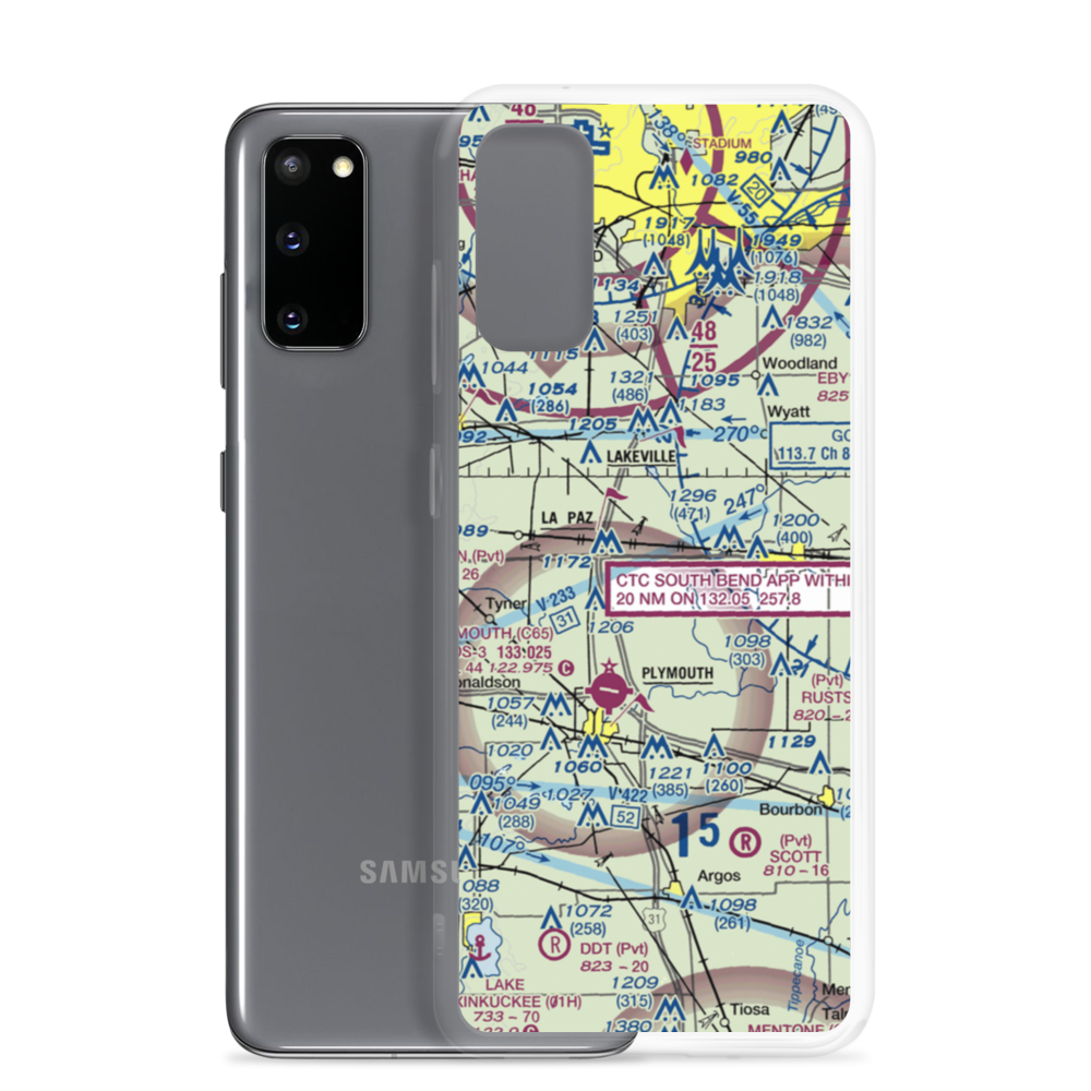 Birkey Private Airport (3II8) VFR Sectional Samsung Case Samsung Galaxy S20 model shown