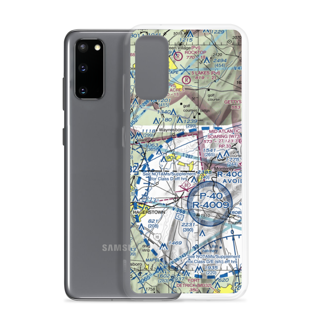 Bittner-Whitsel Airport (5PN5) VFR Sectional Samsung Case Samsung Galaxy S20 model shown