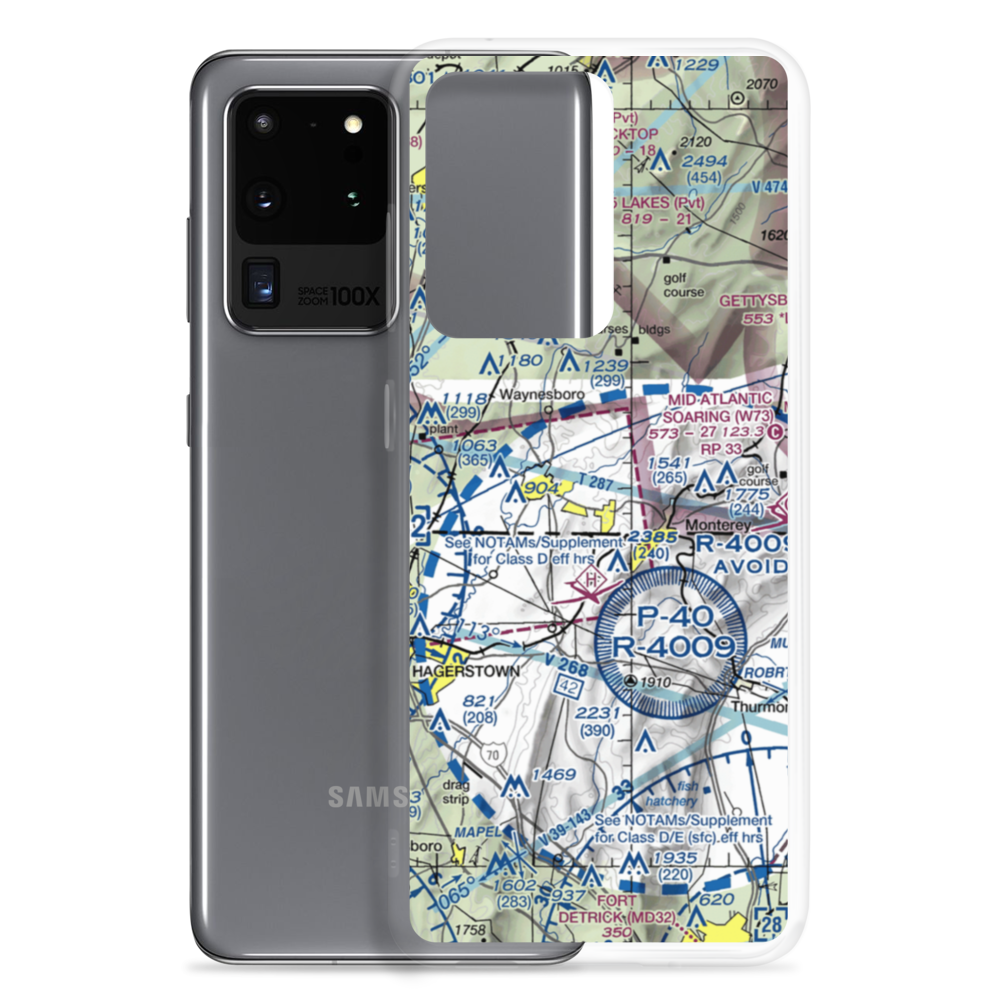 Bittner/Whitsel Airport (PN58) VFR Sectional Samsung Case Samsung Galaxy S20 Ultra model shown