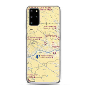 Black Butte North Airport (BB0) VFR Sectional Samsung Case