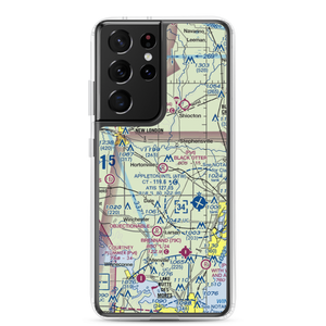 Black Otter Airport (9WI1) VFR Sectional Samsung Case