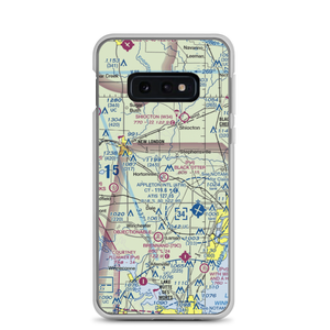 Black Otter Airport (9WI1) VFR Sectional Samsung Case