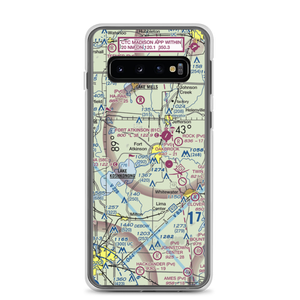 Blackhawk Island Airport (1WI9) VFR Sectional Samsung Case