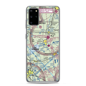 Blackhawk Island Airport (1WI9) VFR Sectional Samsung Case