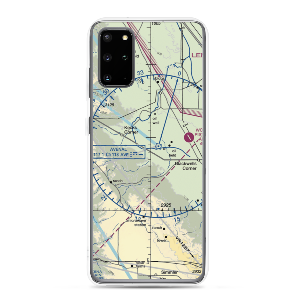 Blackwell Land Company Inc Airport (36CN) VFR Sectional Samsung Case Samsung Galaxy S20 Plus model shown