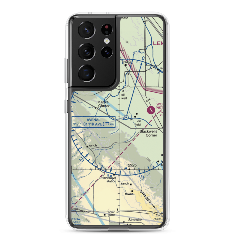 Blackwell Land Company Inc Airport (36CN) VFR Sectional Samsung Case Samsung Galaxy S21 Ultra model shown