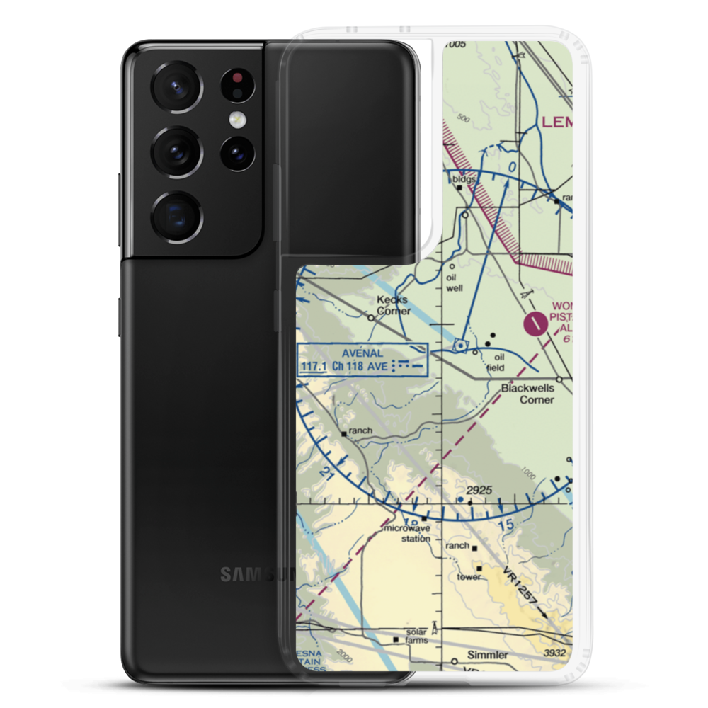 Blackwell Land Company Inc Airport (36CN) VFR Sectional Samsung Case Samsung Galaxy S21 Ultra model shown