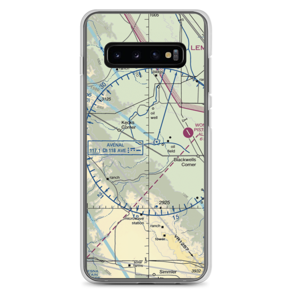 Blackwell Land Company Inc Airport (36CN) VFR Sectional Samsung Case Samsung Galaxy S10+ model shown