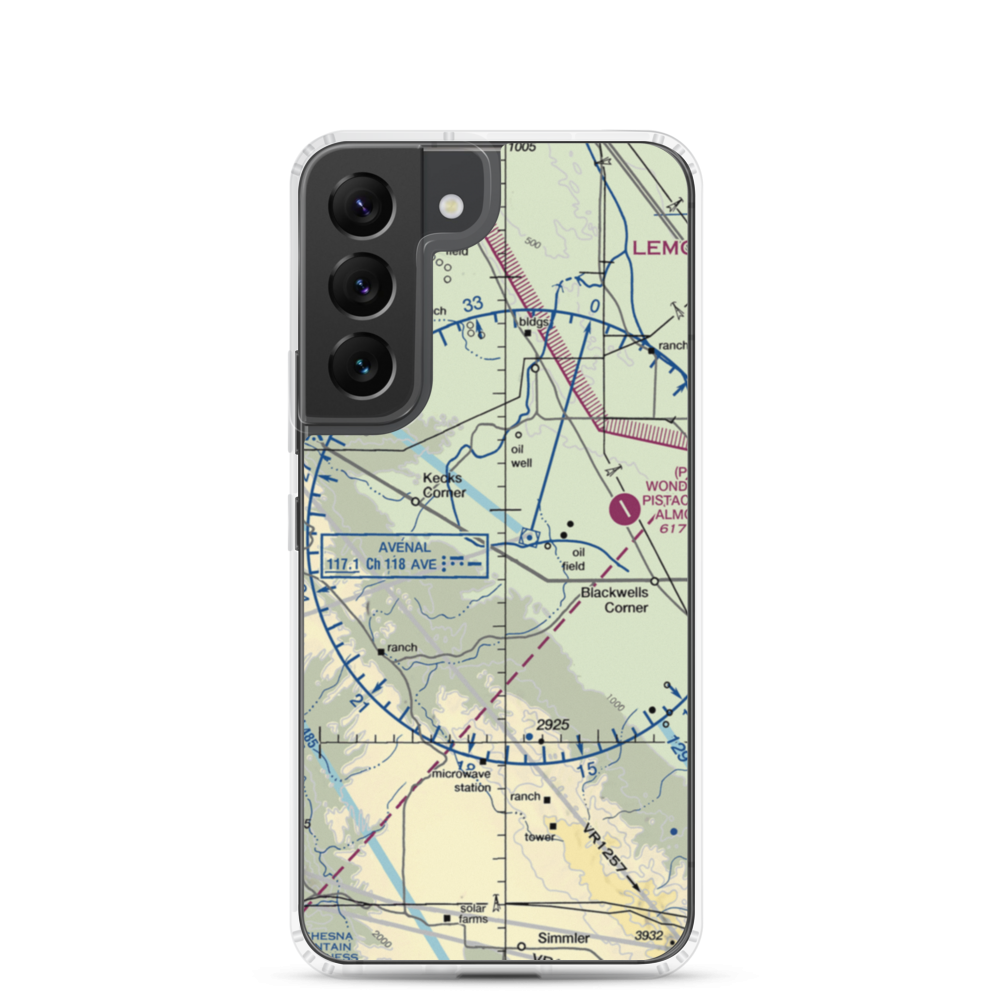 Blackwell Land Company Inc Airport (36CN) VFR Sectional Samsung Case Samsung Galaxy S22 model shown