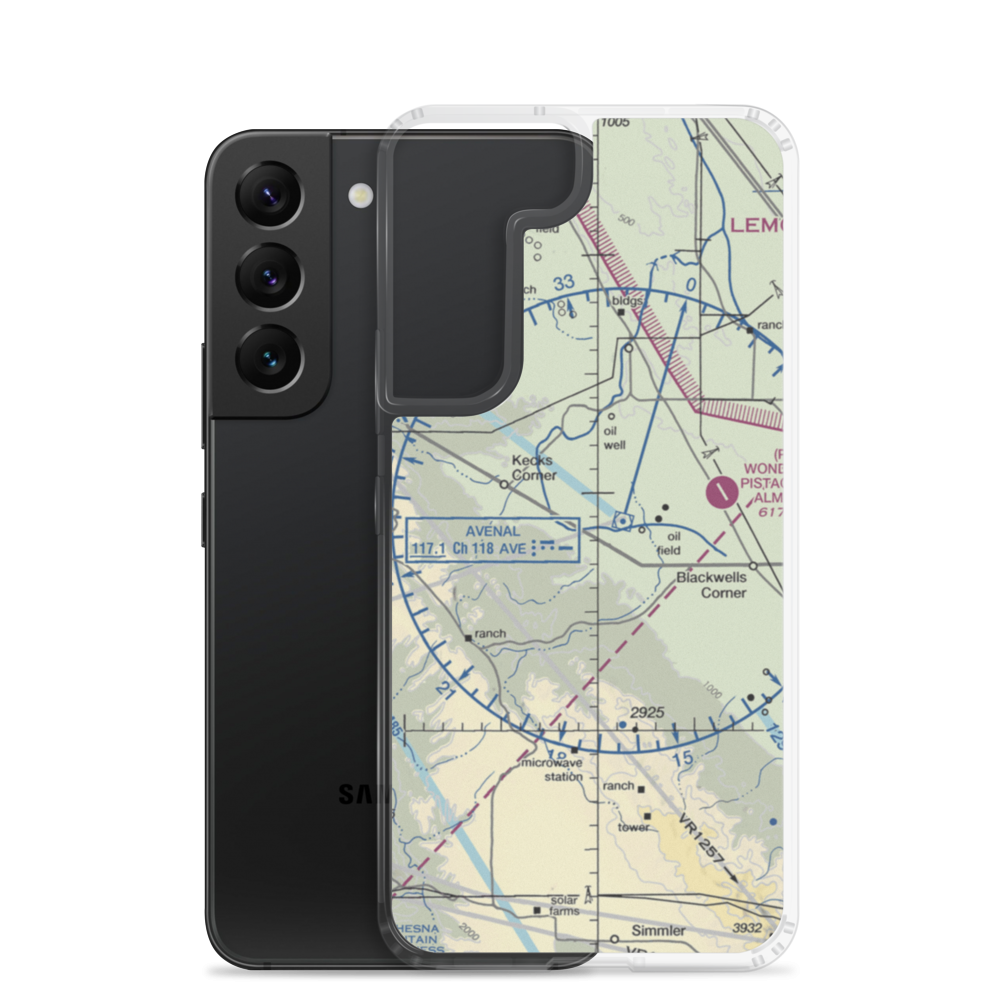 Blackwell Land Company Inc Airport (36CN) VFR Sectional Samsung Case Samsung Galaxy S22 model shown