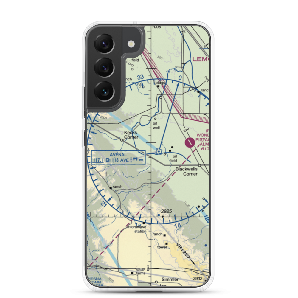 Blackwell Land Company Inc Airport (36CN) VFR Sectional Samsung Case Samsung Galaxy S22 Plus model shown