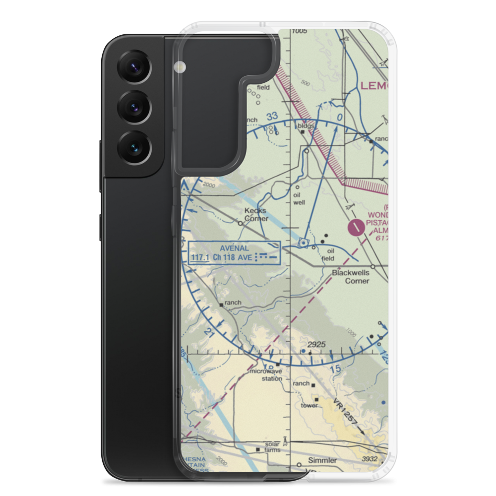 Blackwell Land Company Inc Airport (36CN) VFR Sectional Samsung Case Samsung Galaxy S22 Plus model shown