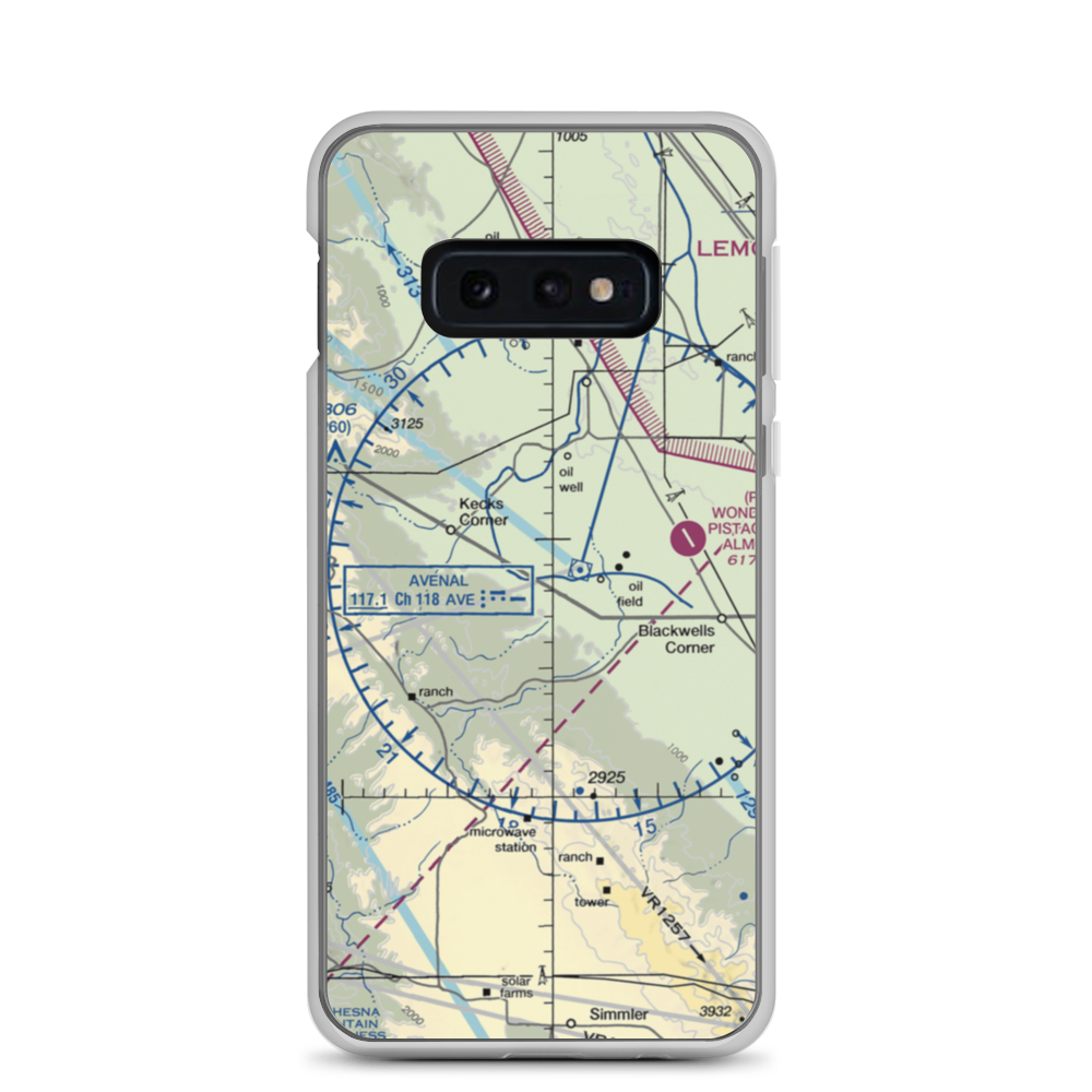 Blackwell Land Company Inc Airport (36CN) VFR Sectional Samsung Case Samsung Galaxy S10e model shown