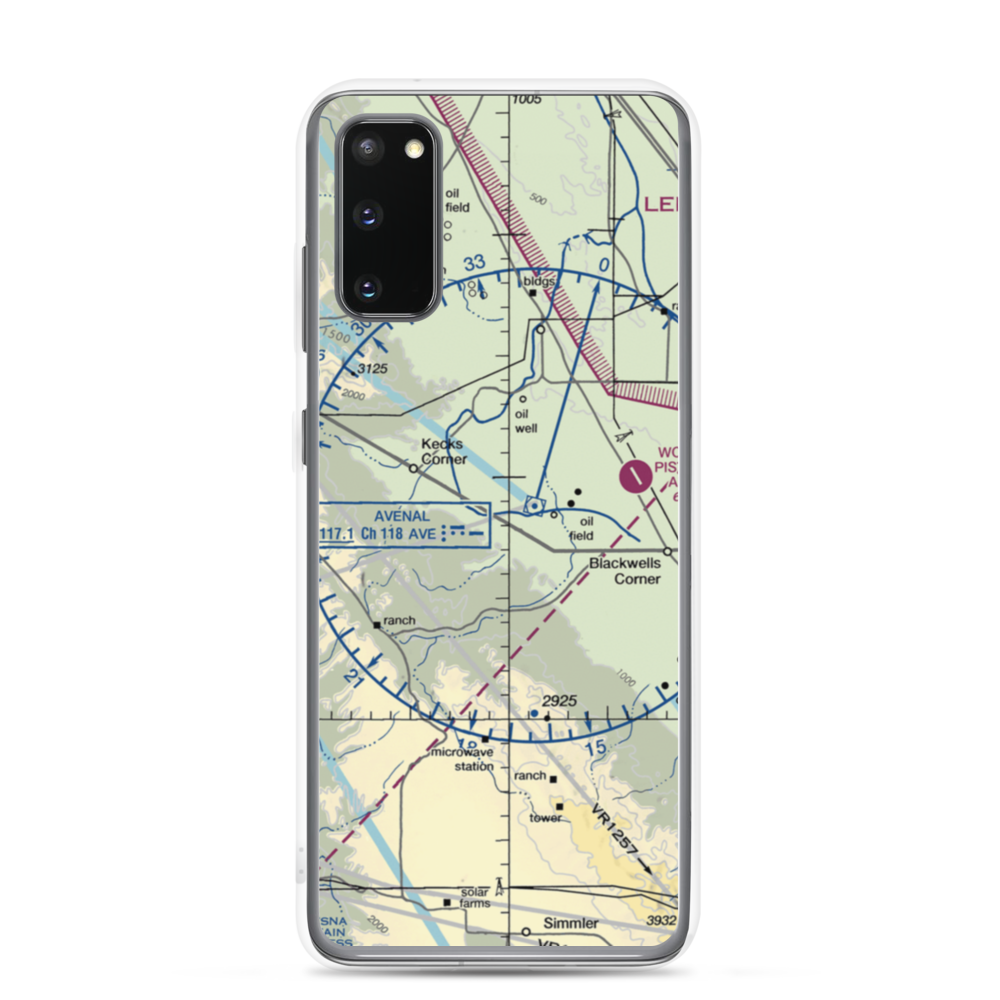 Blackwell Land Company Inc Airport (36CN) VFR Sectional Samsung Case Samsung Galaxy S20 model shown