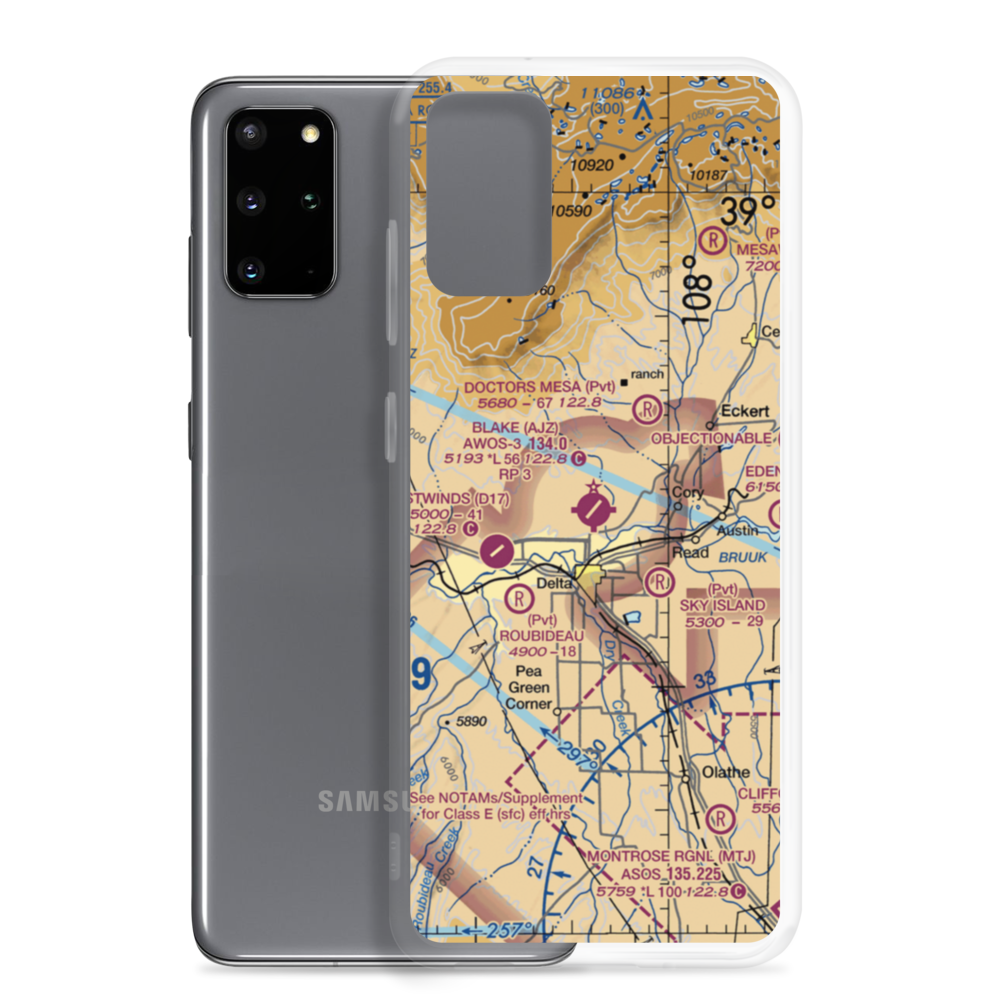 Blake Field (AJZ) VFR Sectional Samsung Case Samsung Galaxy S20 Plus model shown