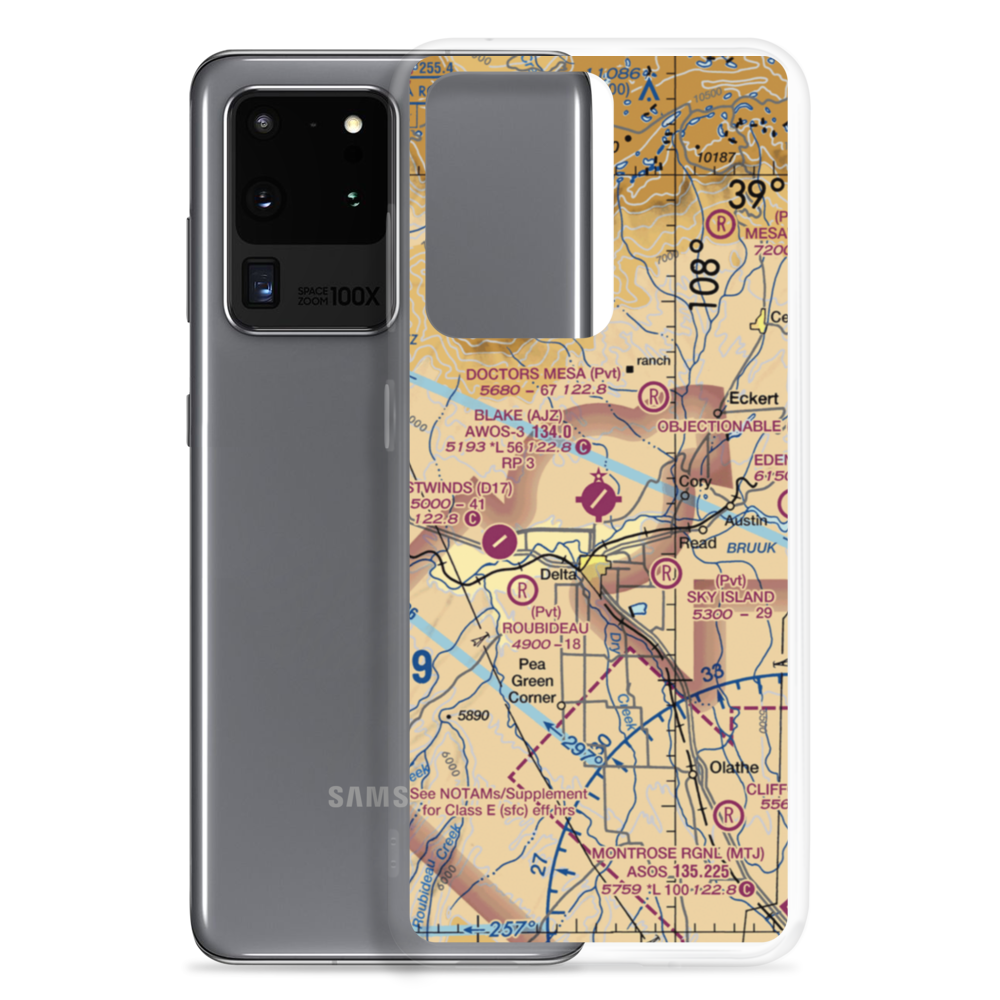 Blake Field (AJZ) VFR Sectional Samsung Case Samsung Galaxy S20 Ultra model shown
