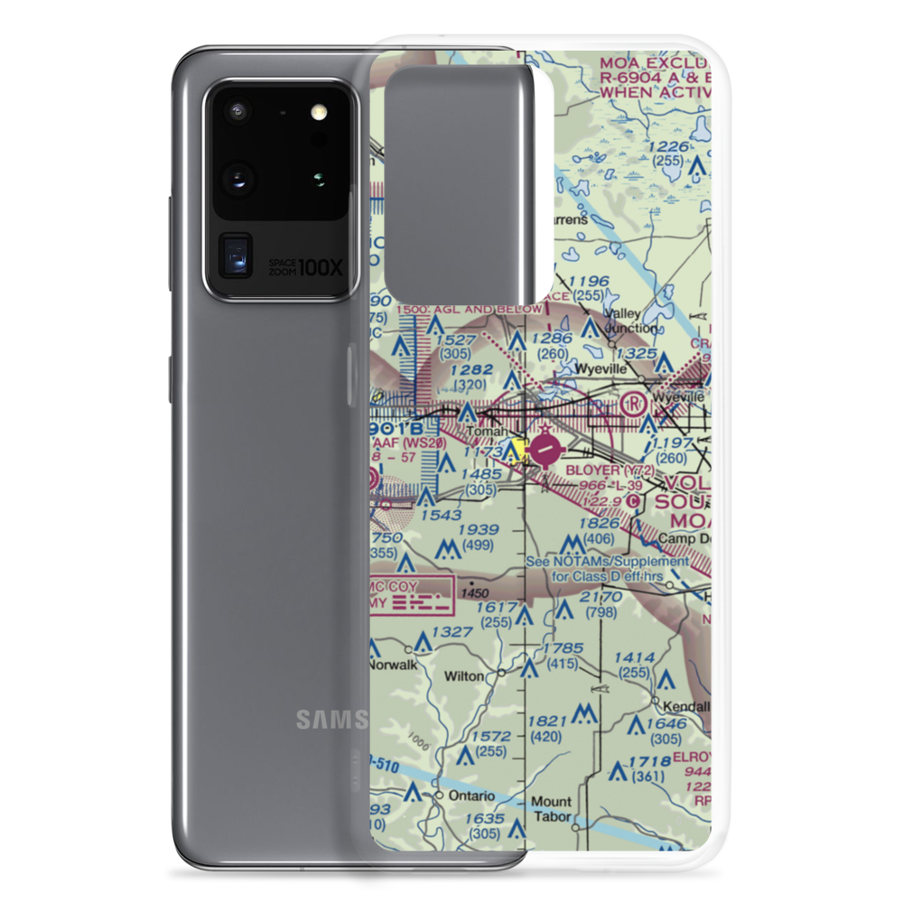 Bloyer Field (Y72) VFR Sectional Samsung Case Samsung Galaxy S20 Ultra model shown
