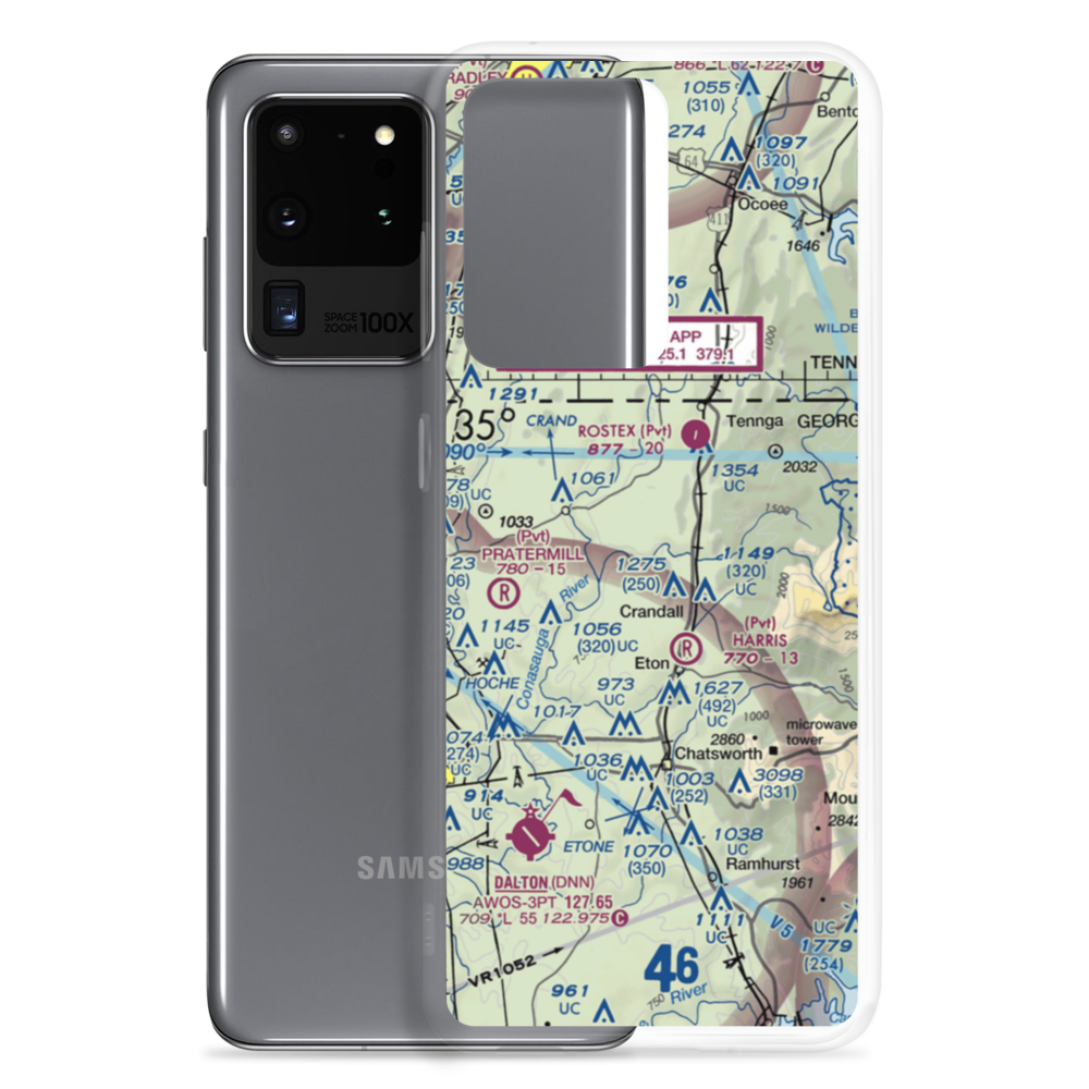 Blue Bird Field (37GA) VFR Sectional Samsung Case Samsung Galaxy S20 Ultra model shown