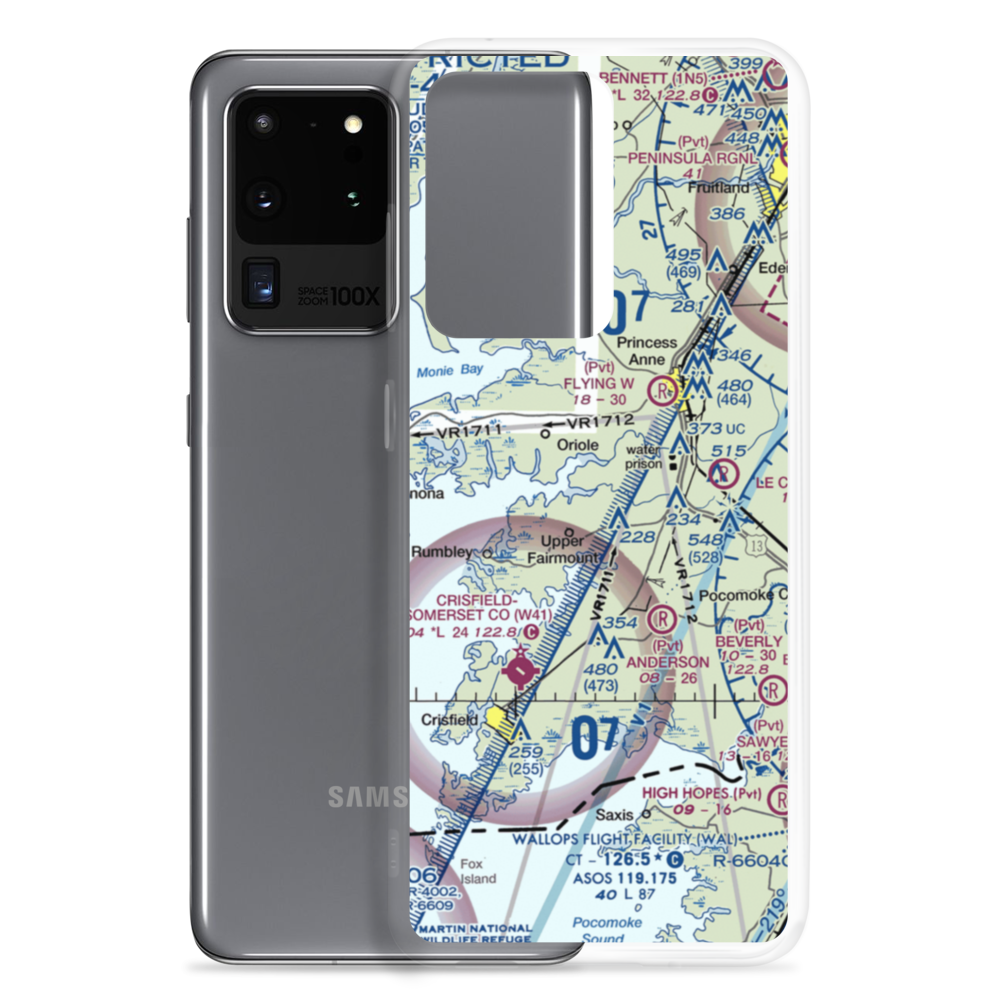 Bluemel Field (5MD7) VFR Sectional Samsung Case Samsung Galaxy S20 Ultra model shown