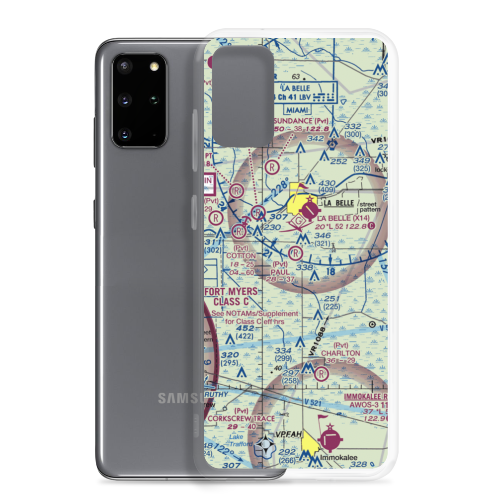 Bob Paul Airport (FL88) VFR Sectional Samsung Case Samsung Galaxy S20 Plus model shown