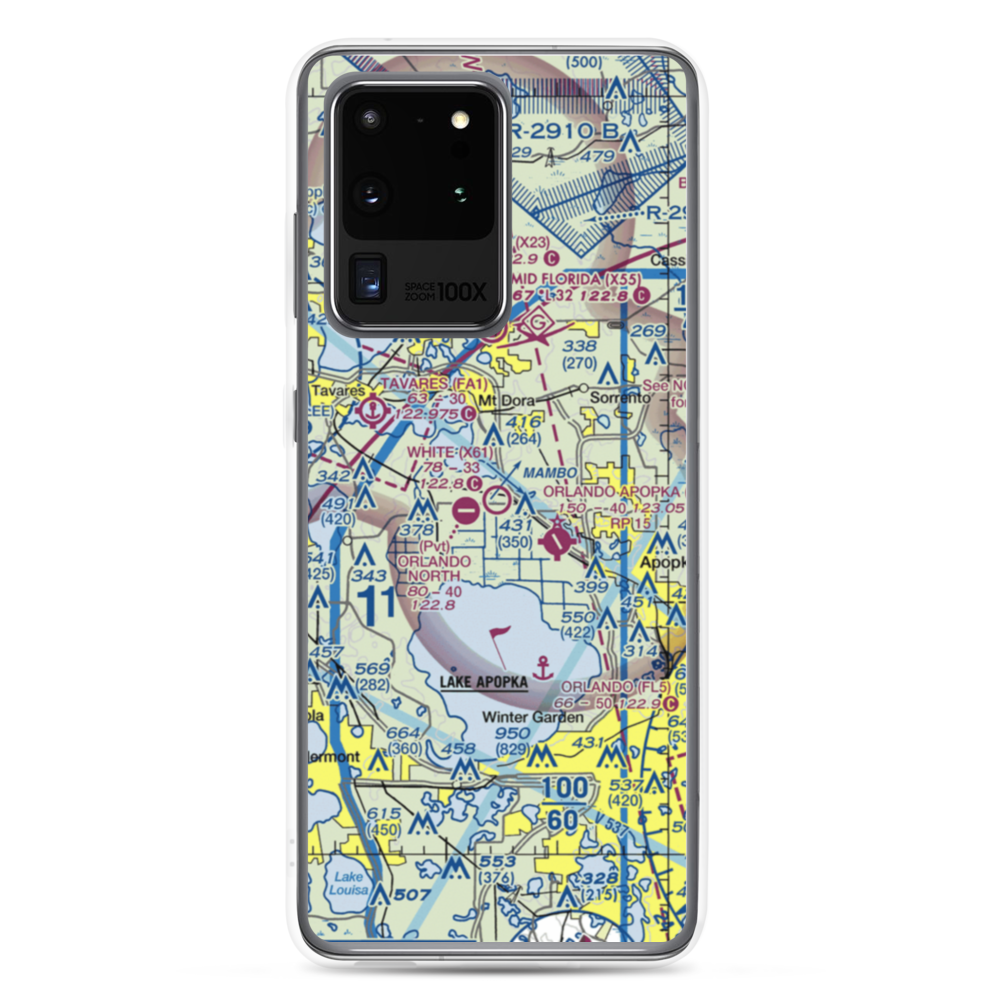 Bob White Field (X61) VFR Sectional Samsung Case Samsung Galaxy S20 Ultra model shown