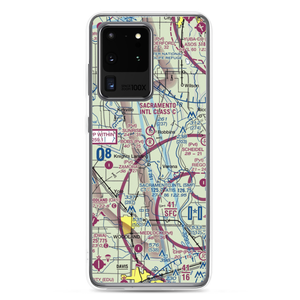 Bob's Flying Service Inc Airport (32CL) VFR Sectional Samsung Case