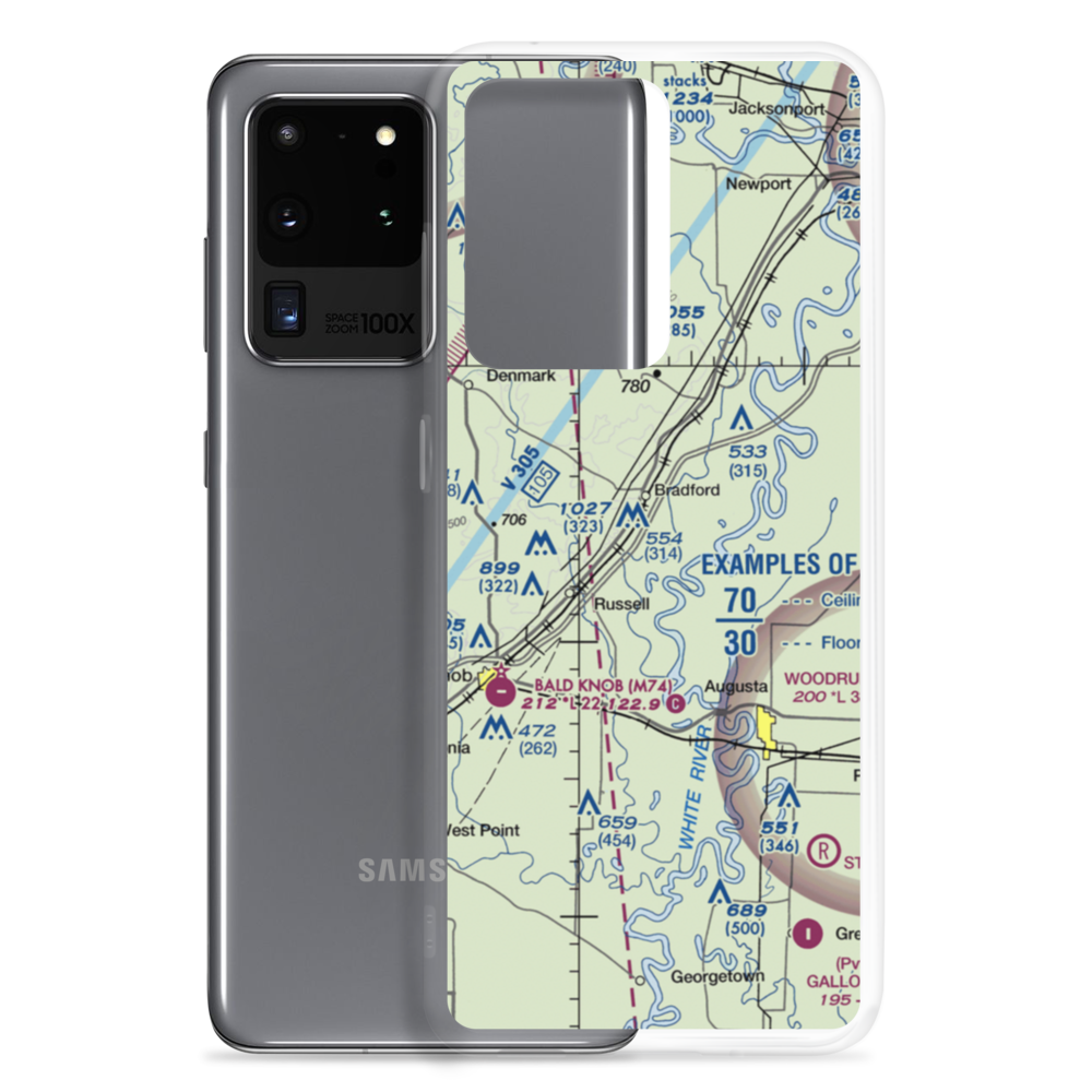 Bobs (BOBS) VFR Sectional Samsung Case Samsung Galaxy S20 Ultra model shown