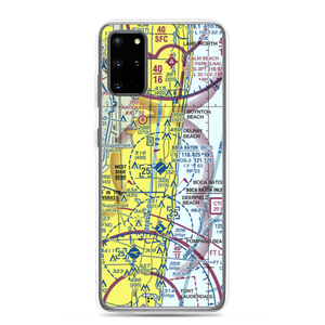 Boca Raton Airport (BCT) VFR Sectional Samsung Case