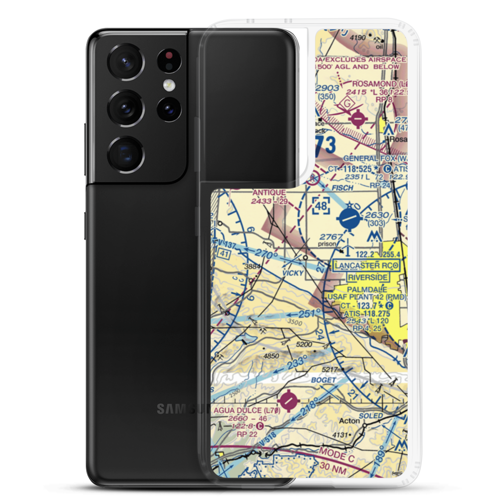 Bohunk's Airpark (0CL6) VFR Sectional Samsung Case Samsung Galaxy S21 Ultra model shown