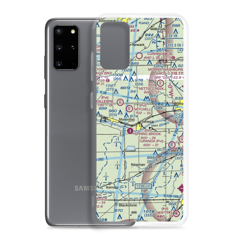 Boondox Field (1LL0) VFR Sectional Samsung Case Samsung Galaxy S20 Plus model shown